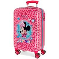 Disney Minnie Help on The Day Maleta de Cabina Rosa 37x55x20 cms Rígida ABS Cierre combinación 32L 2-5Kgs 4 Ruedas…